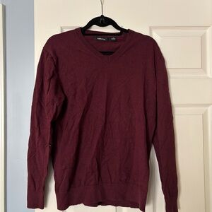 Men's Burgundy Sweater